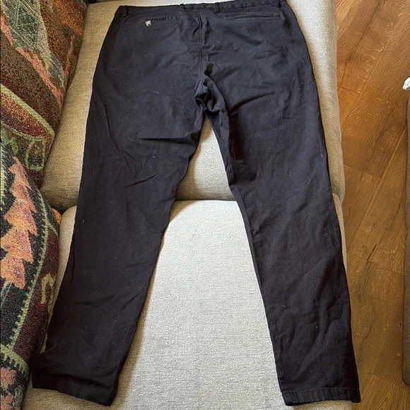 Old Navy Black Chinos Classic Cotton Blend - Picture 3 of 3